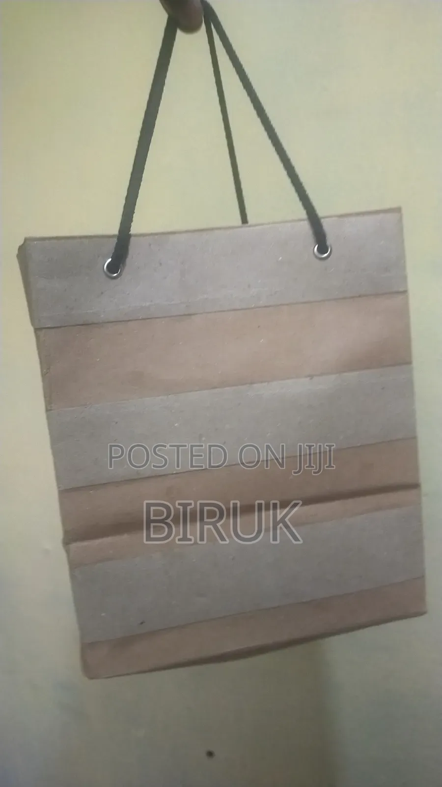 Paper Bag የወረቀት ዘንቢል