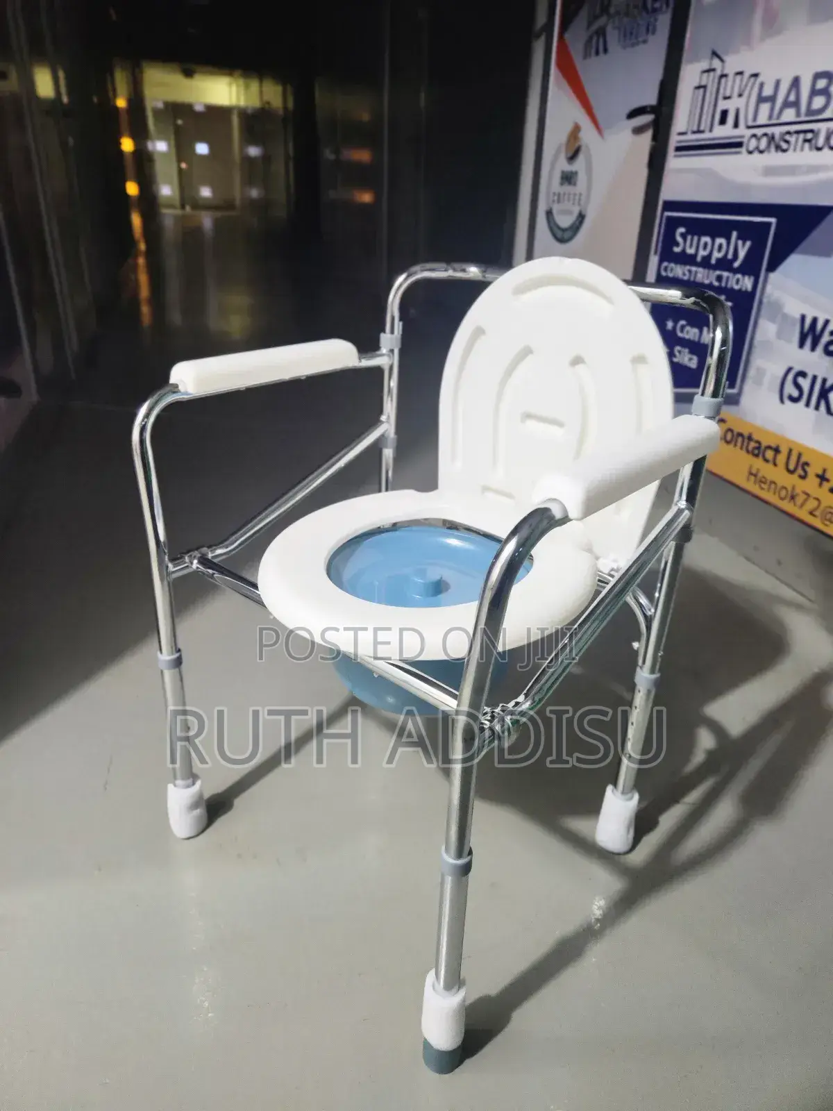 Toilet Chair寐我commod3 Chair疽你medical Commode Chair New