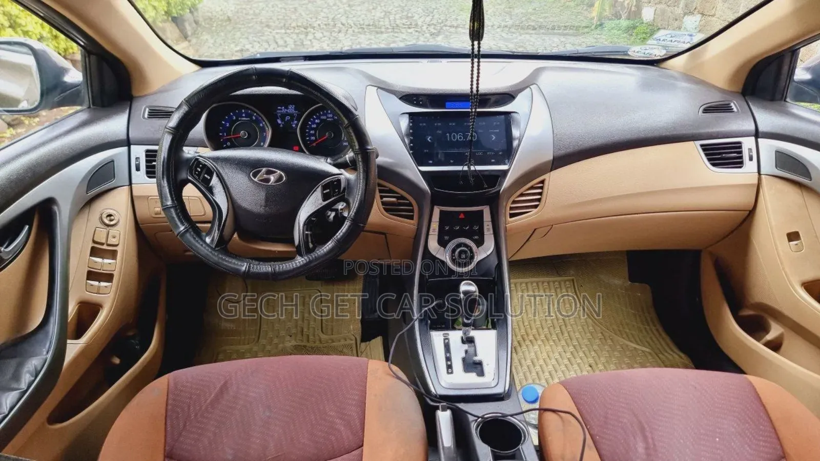 Hyundai Elantra 2013 Brown