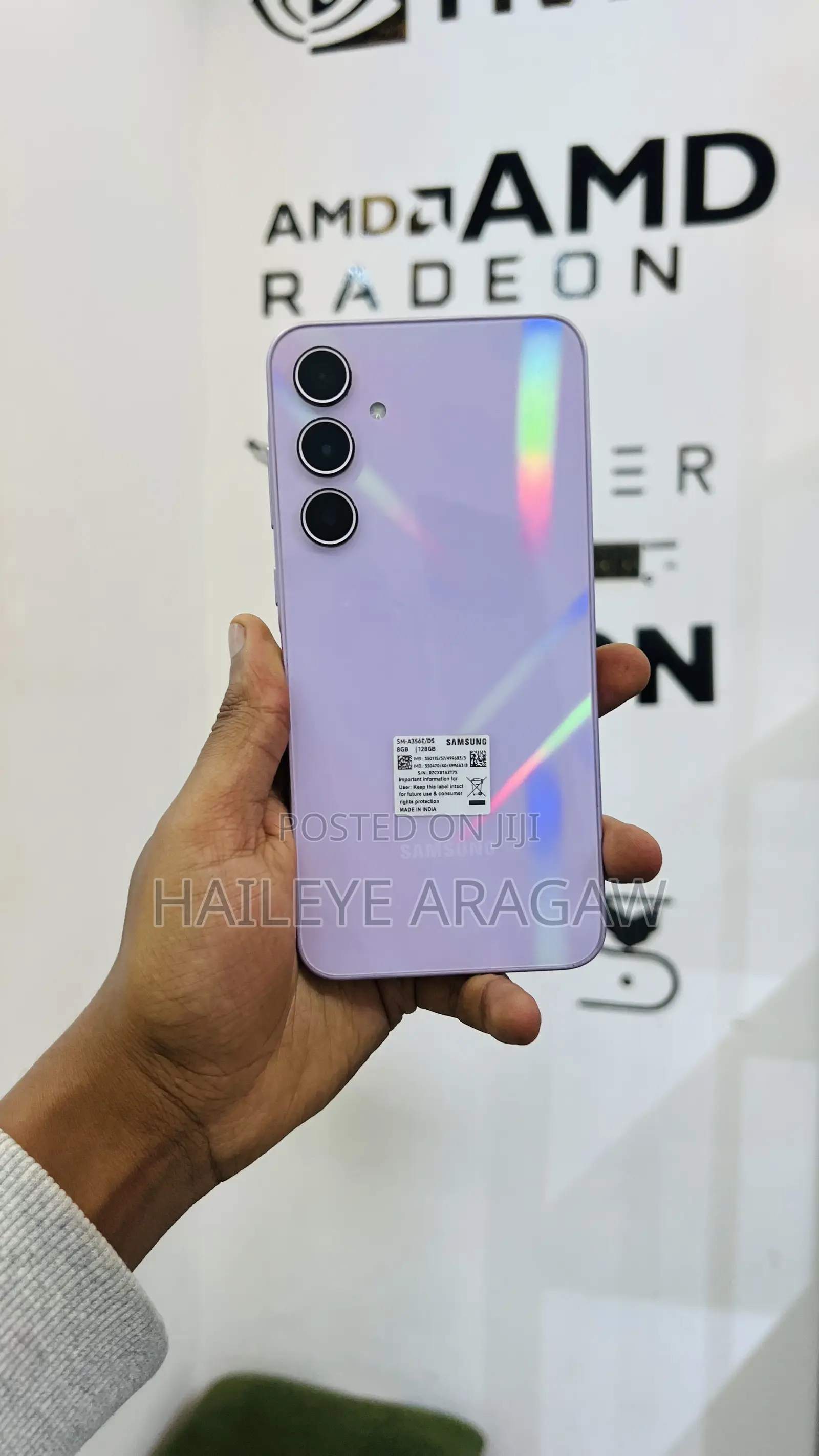 New Samsung Galaxy A35 128 GB Pink