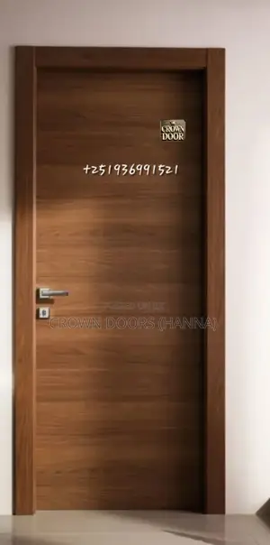 Premium Wooden Doors Made of Lime Stone, Wood Fiber Chem.