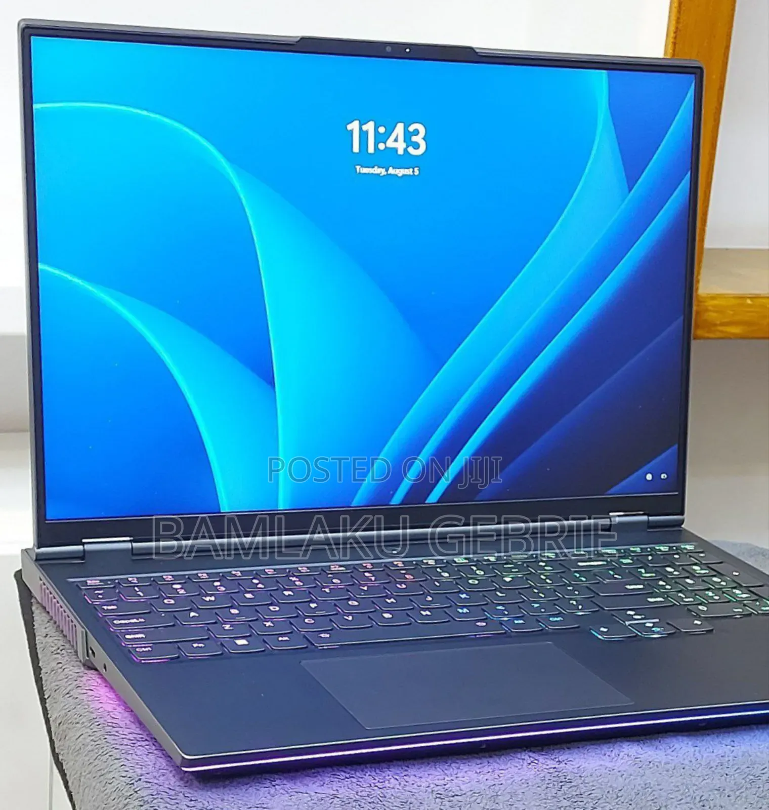 New Laptop Lenovo Legion 5 16GB AMD Ryzen 9 SSD 1T