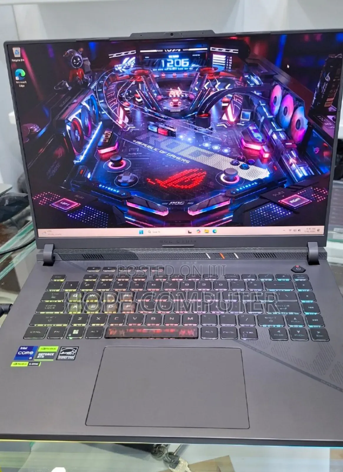 New Laptop Asus ROG Strix G16 G614 32GB Intel Core I9 SSD 1T