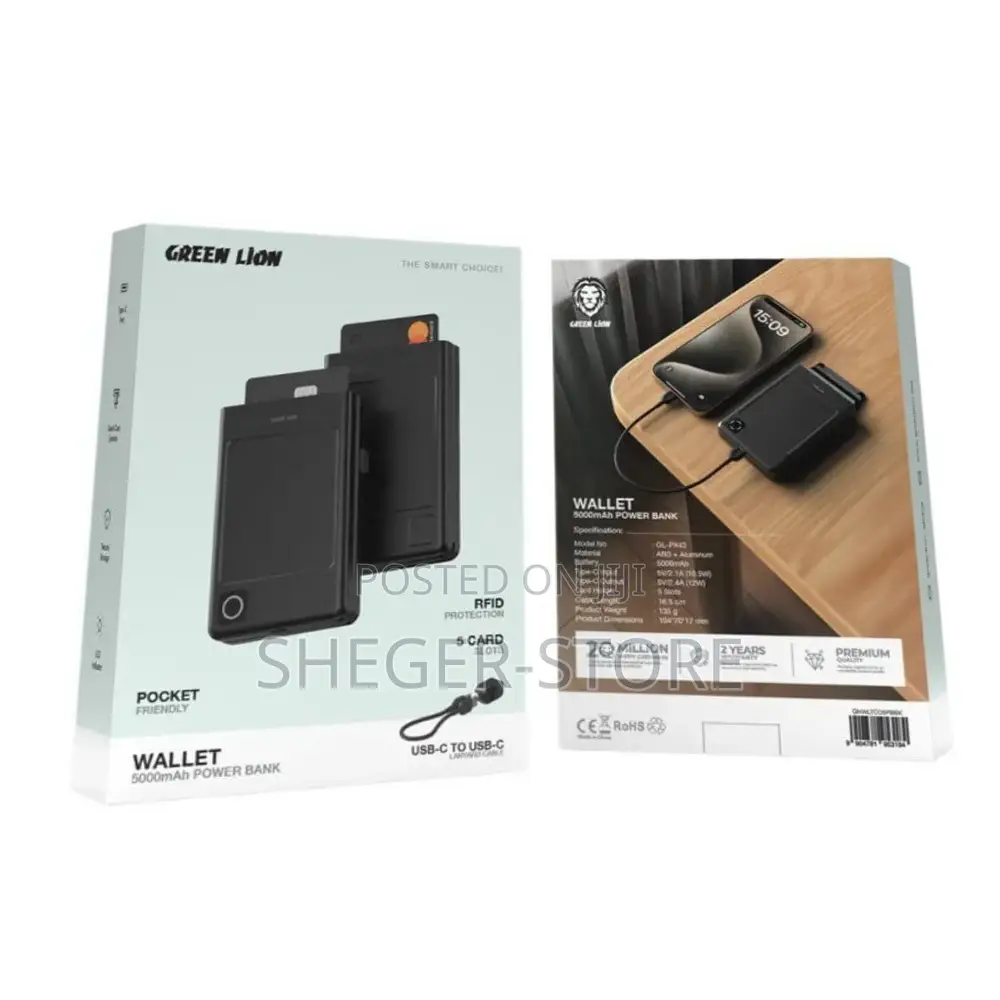 3 in 1 Smart Cardholder Powerbank