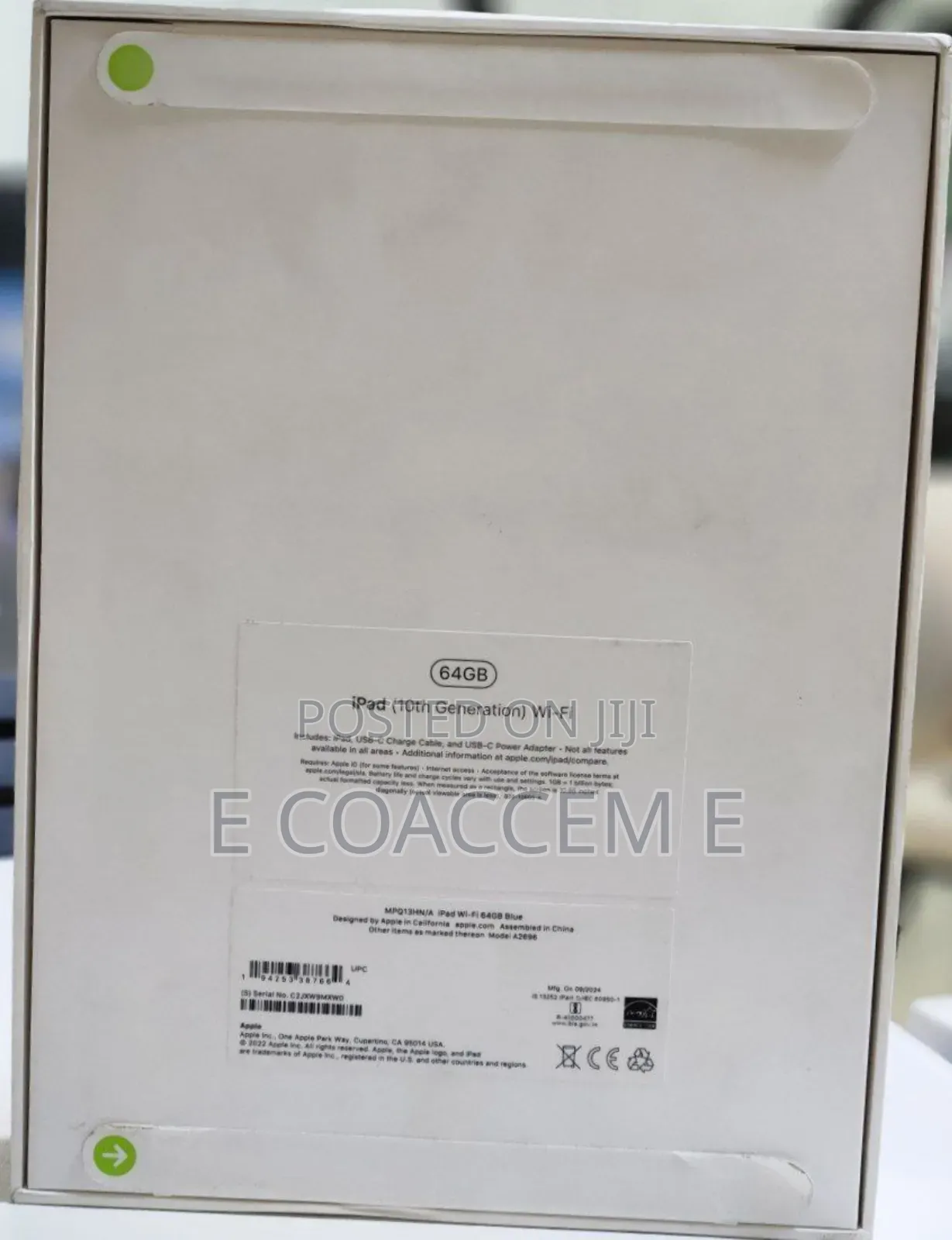 New Apple iPad 10.2 (2021) 64 GB