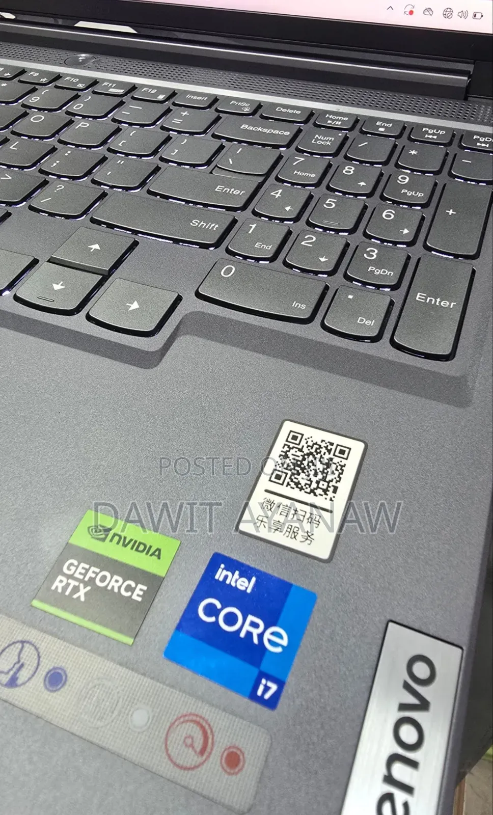 New Laptop Lenovo Legion 5 16GB Intel Core I7 SSD 1T