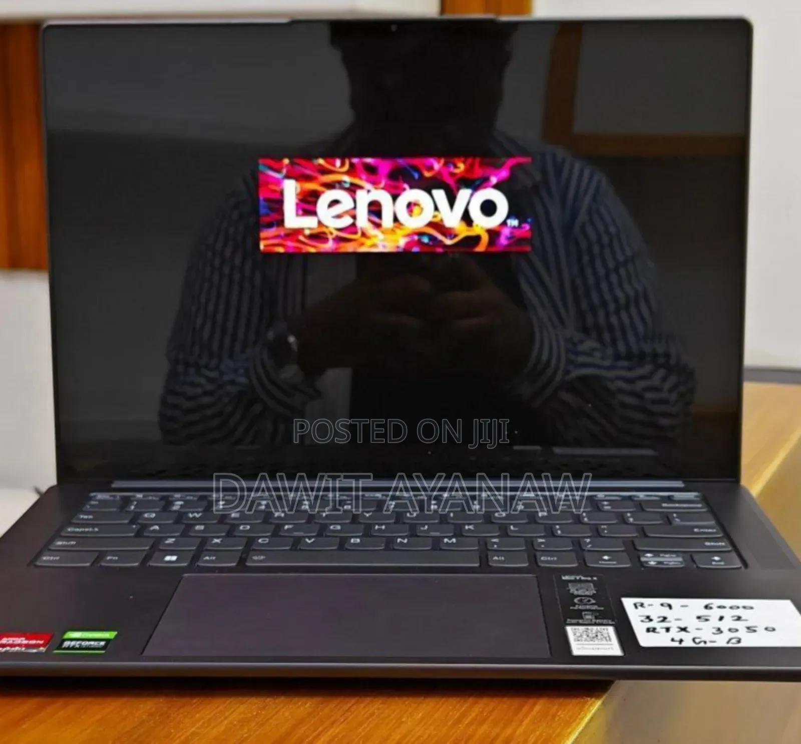 New Laptop Lenovo 16GB AMD Ryzen 9 SSD 1T
