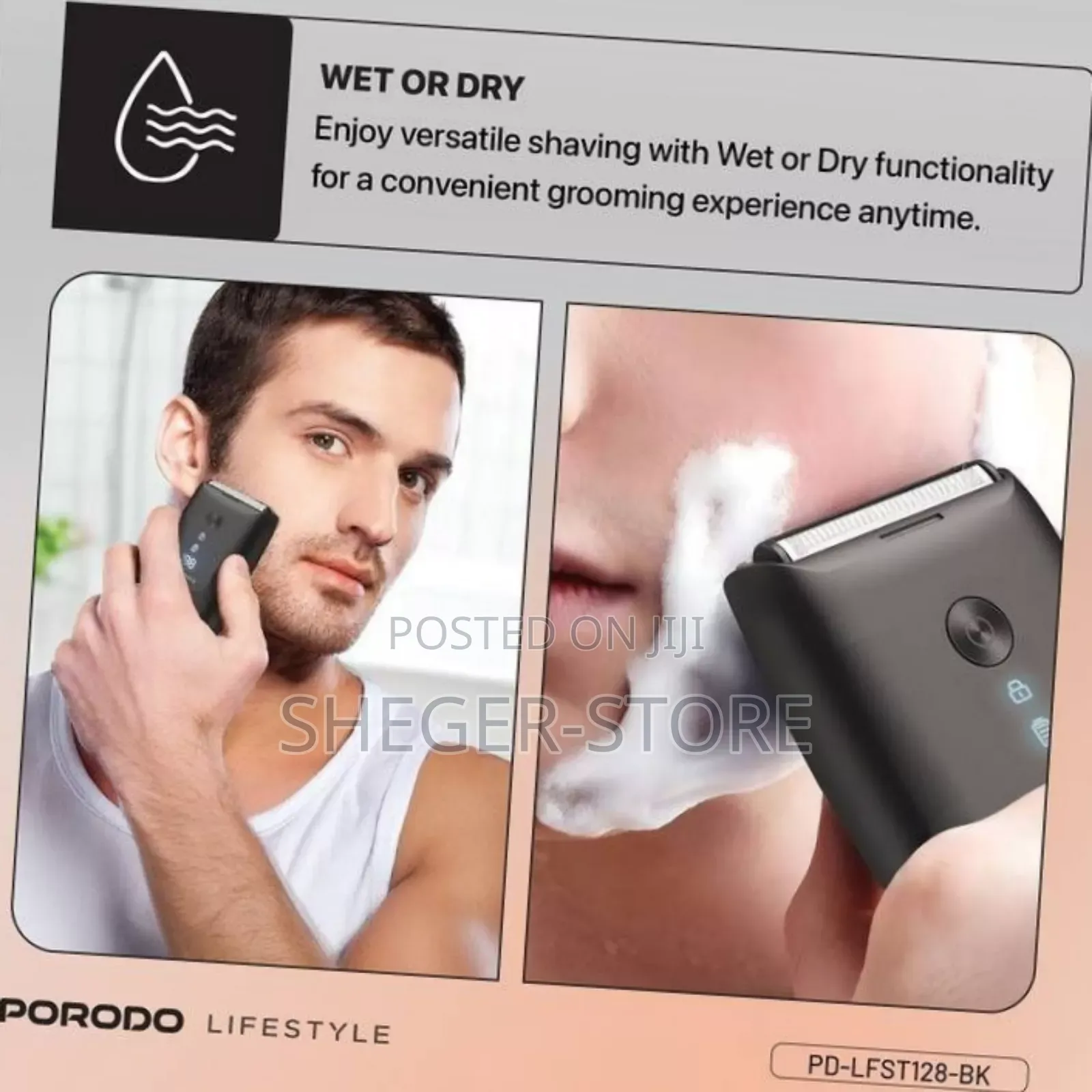 Portodo Dual Blade Pocket Shaver(Free Delivery Included)
