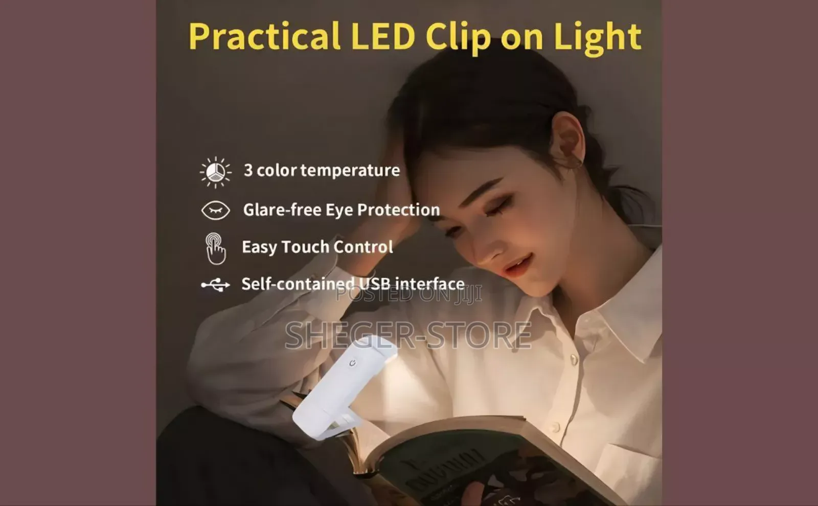 High Quality Led Reading Book Lighting(Free Delivery Included)