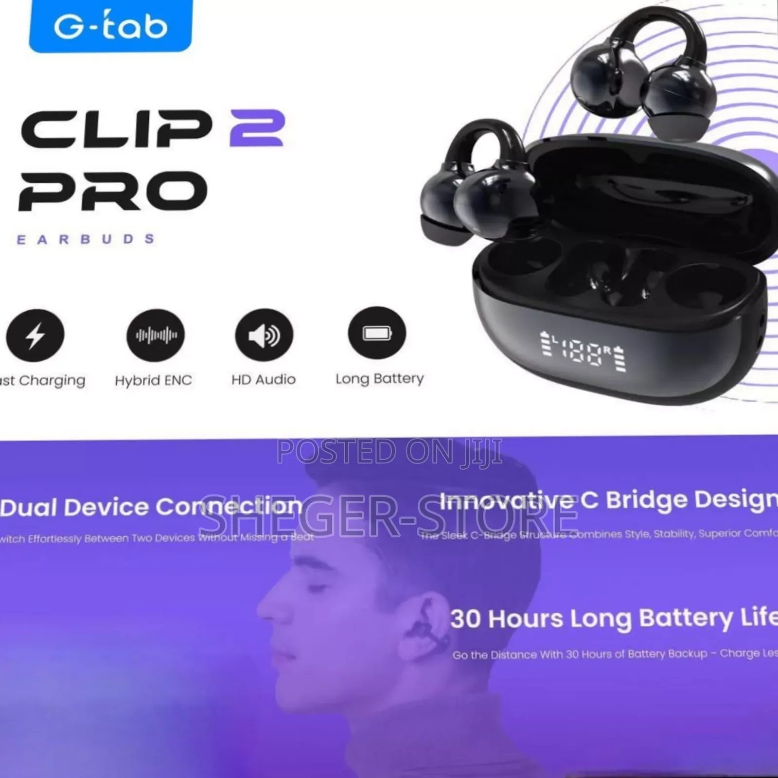 G-Tab Clip2 Pro Earbud