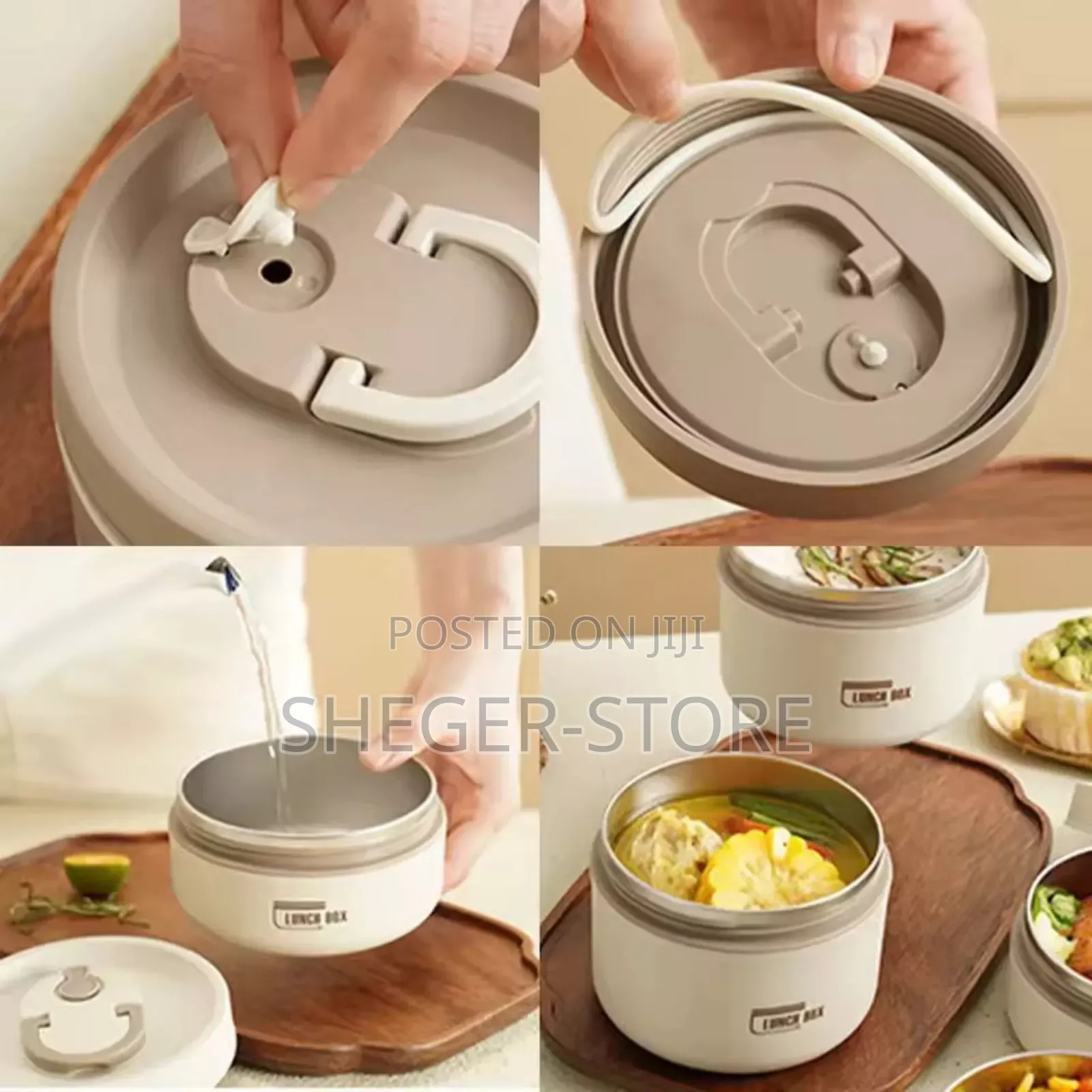 Portable Insulated Lunch Box Set