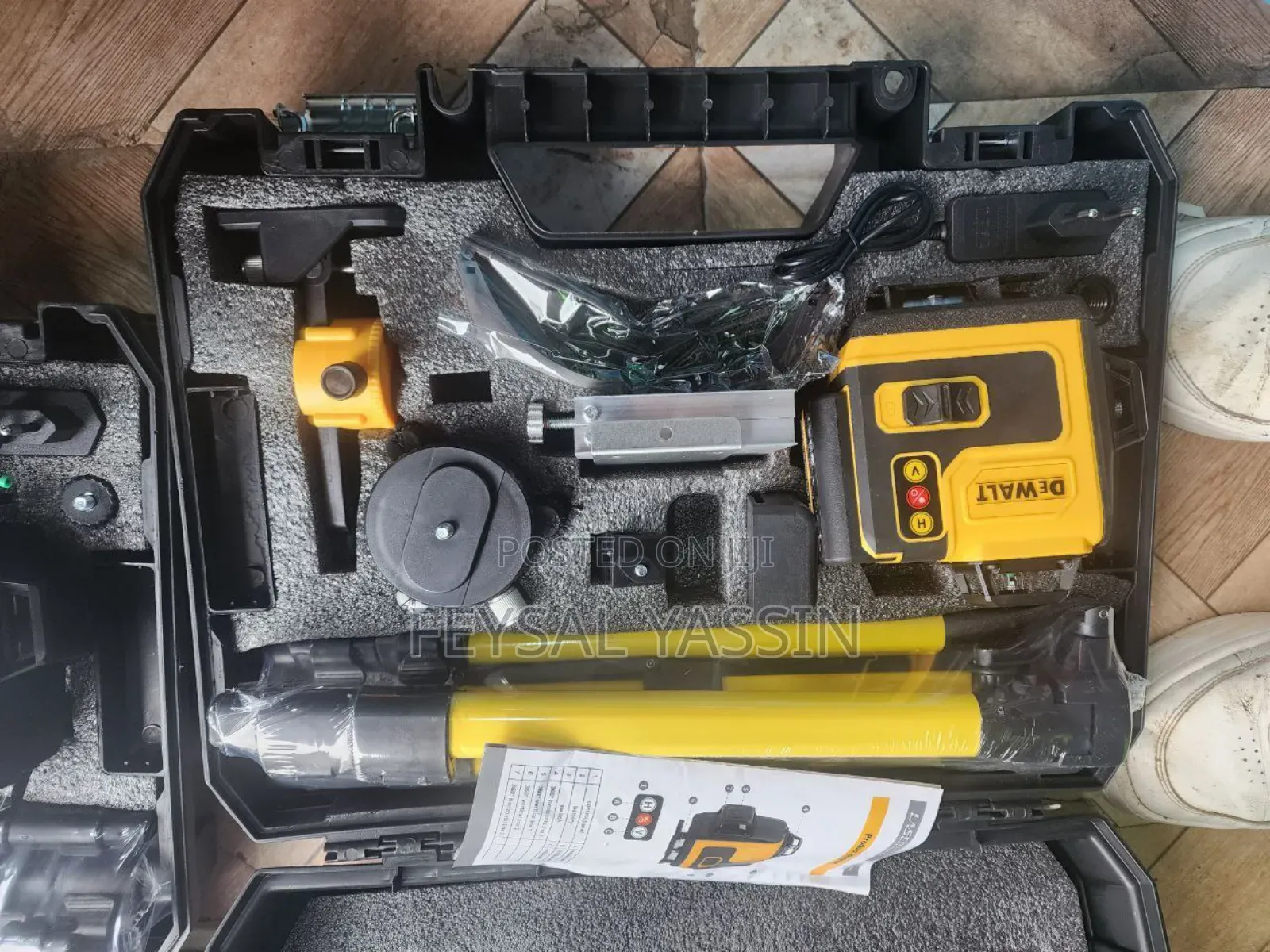 Dewalt Laser Level 360° With Full Acssesory