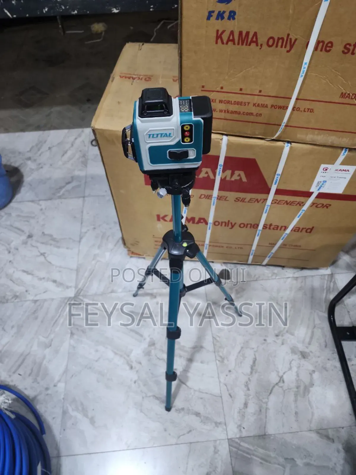 Total Laser Level 360° With Full Accosesry