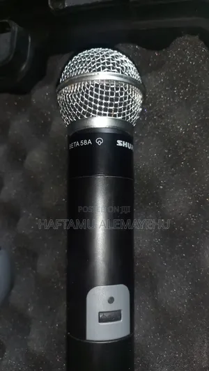 Shure Pgx4 Performance Gear With Dual Wireless Beta 58a Mic