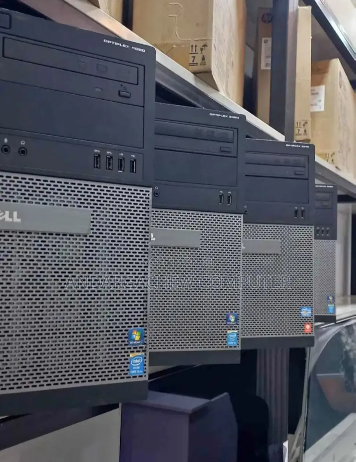 Desktop Computer Dell OptiPlex 3020 4GB Intel Core I5 HDD 500GB