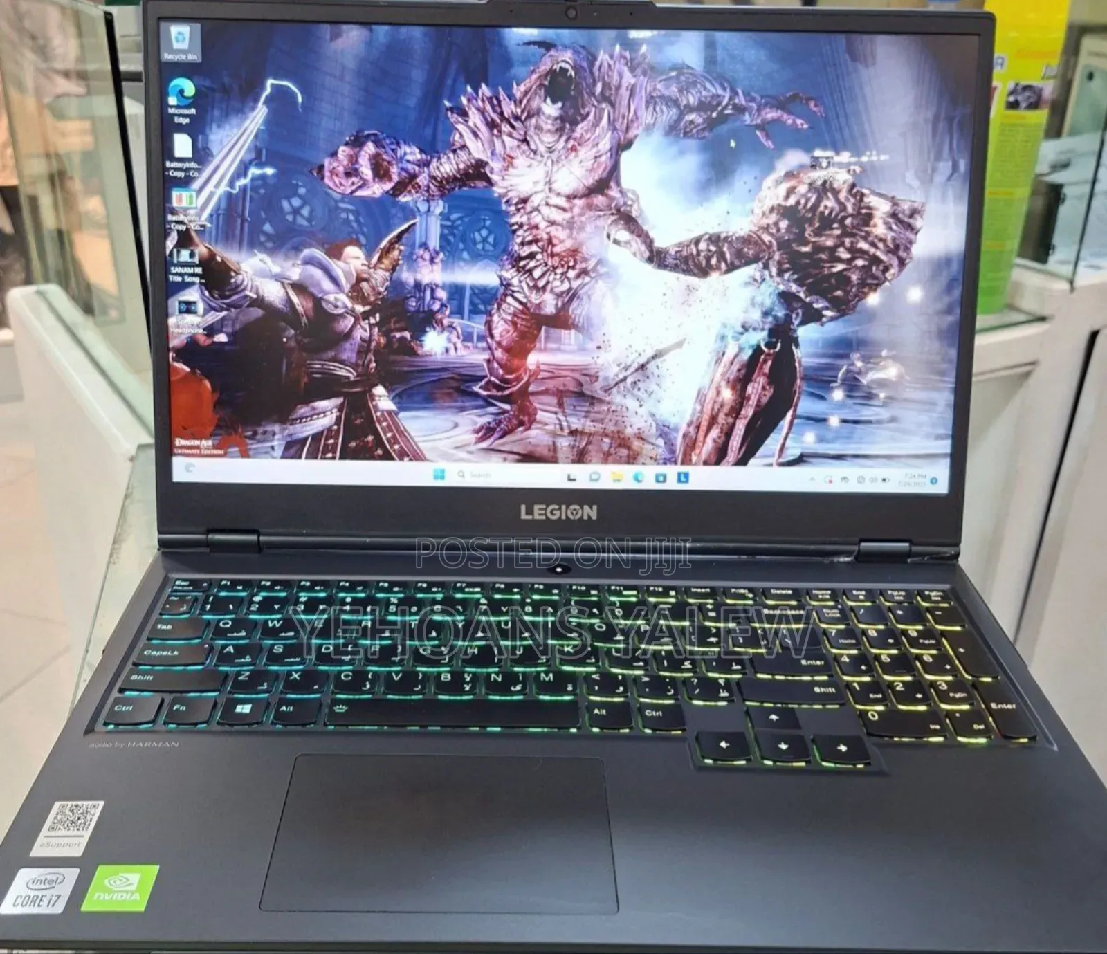 New Laptop Lenovo Legion 5 16GB Intel Core i7 SSD 512GB