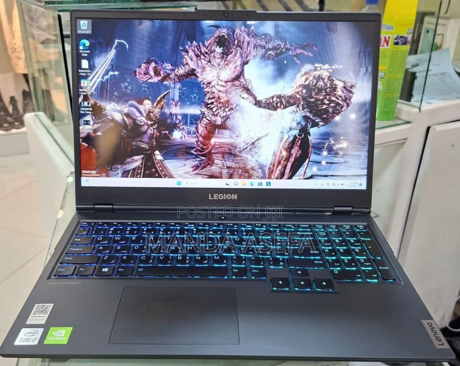 New Laptop Lenovo Legion 5 16GB Intel Core I7 SSD 512GB