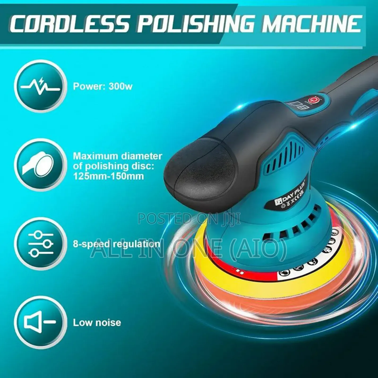 Car Waxing and Polishing Machine