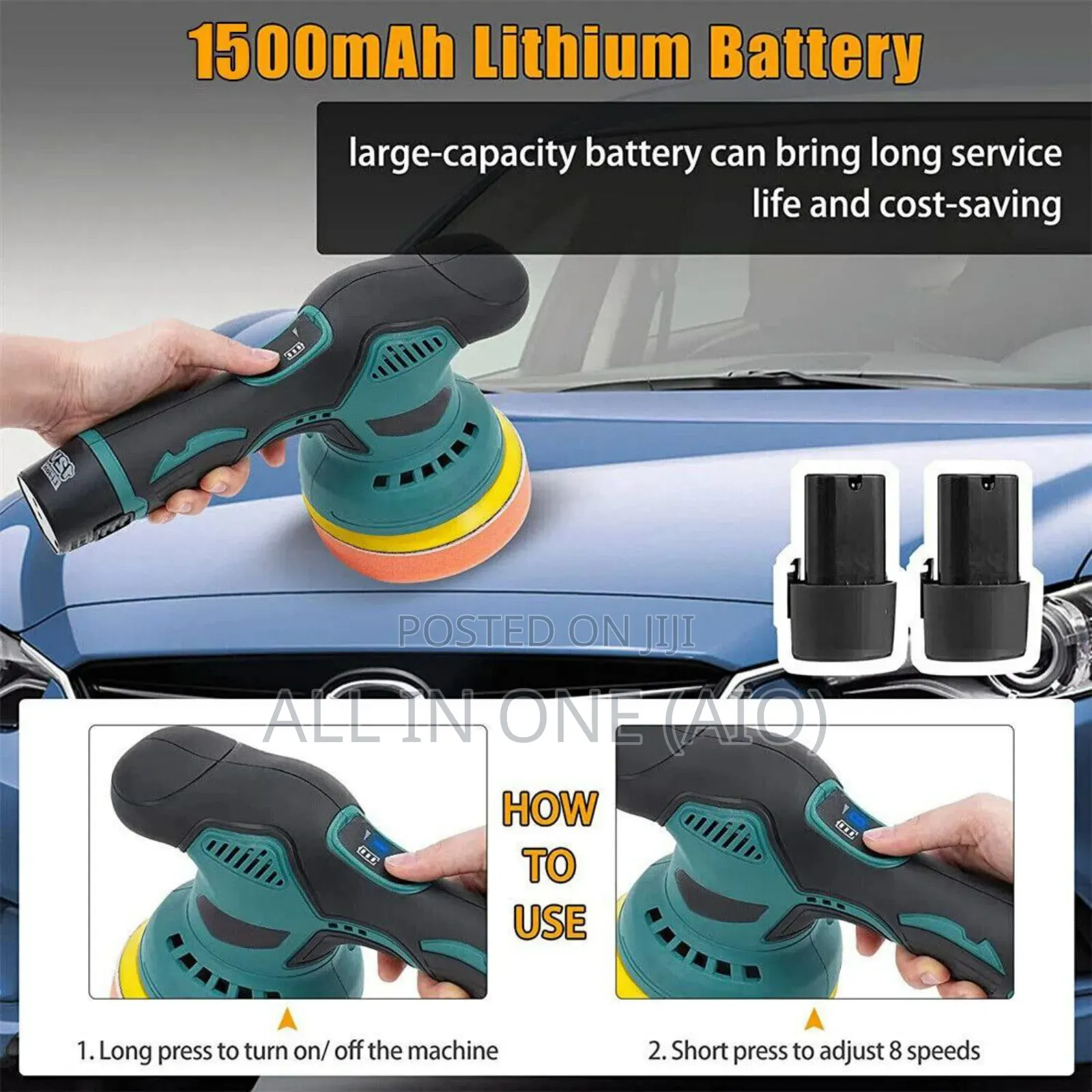 Car Waxing and Polishing Machine