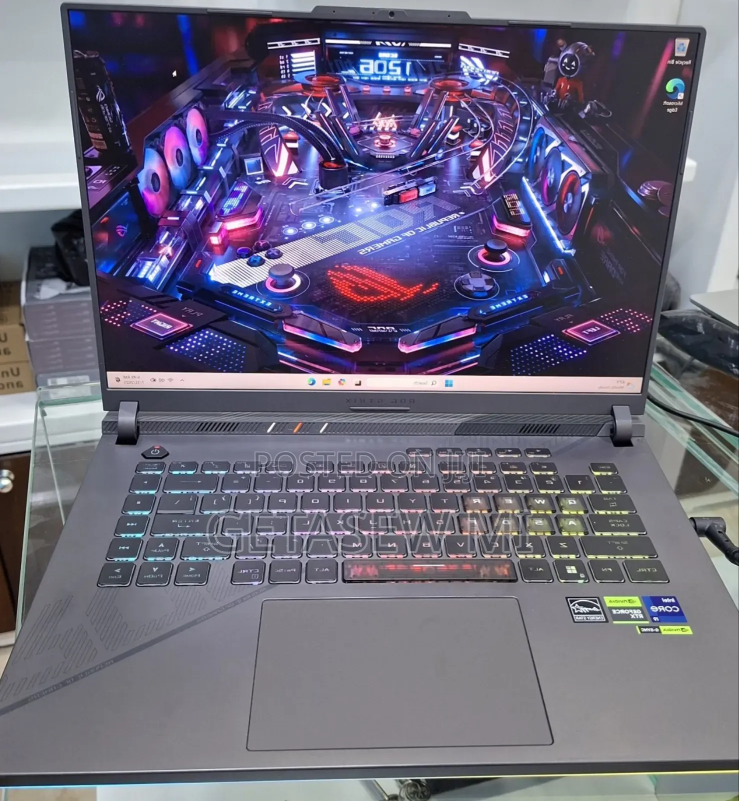 New Laptop Asus ROG Strix G16 G614 32GB Intel Core I9 SSD 1T