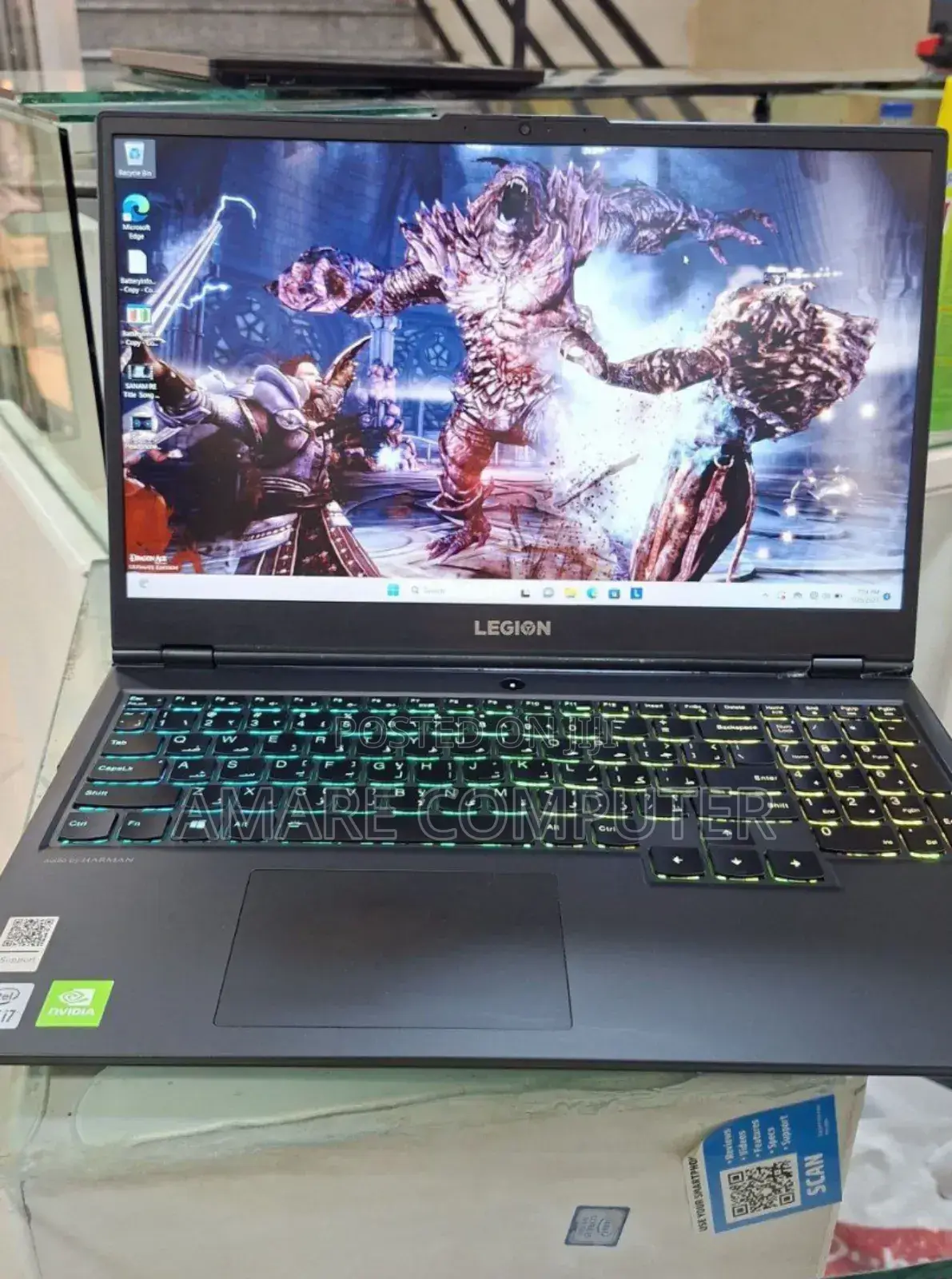 New Laptop Lenovo Legion 5 16GB Intel Core I7 SSD 512GB