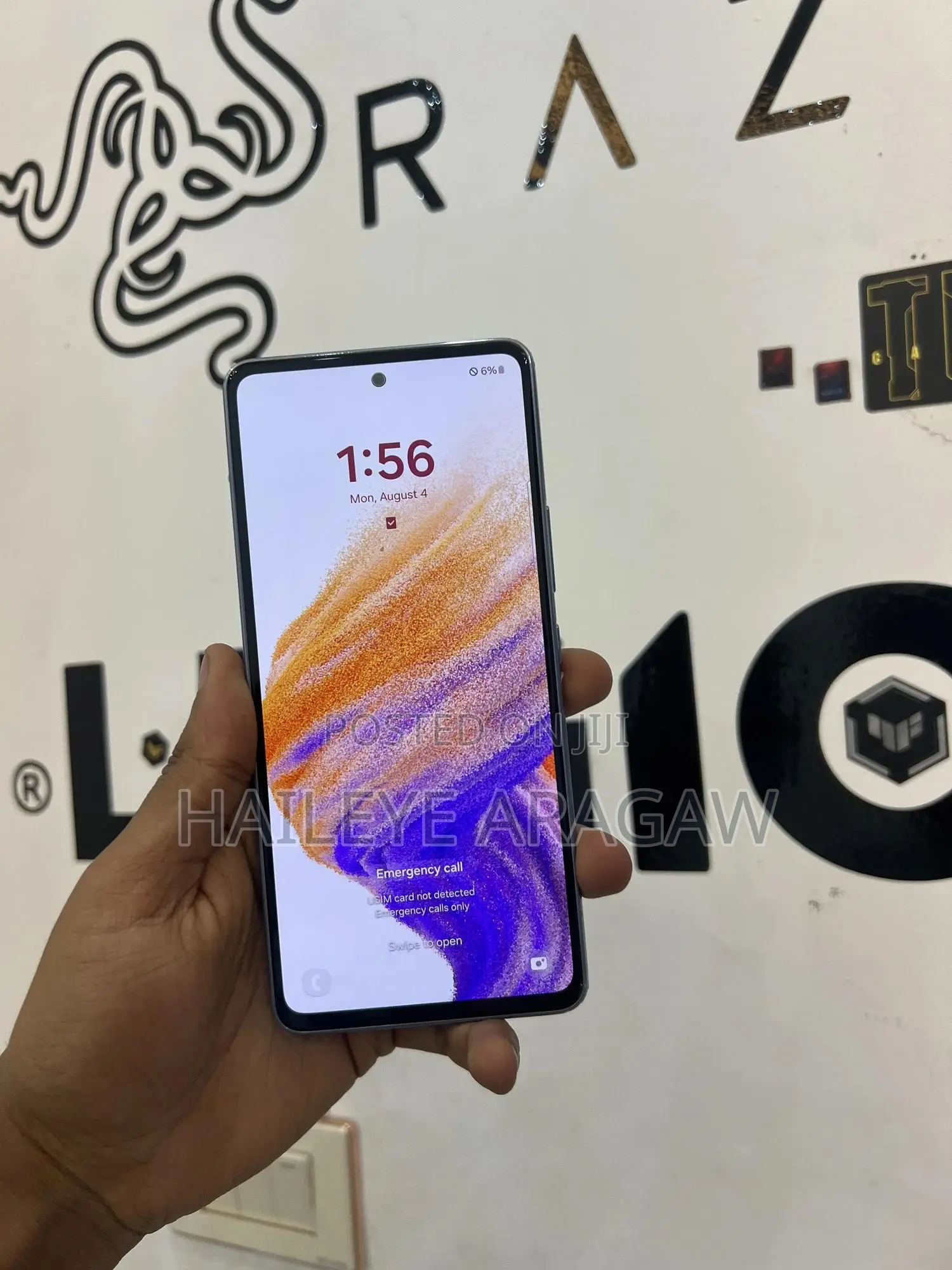 New Samsung Galaxy A53 5G 128 GB Blue