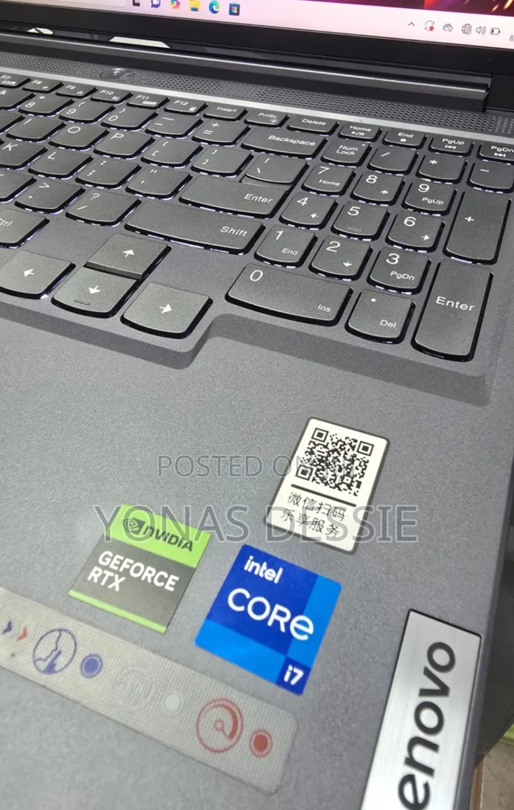 New Lenovo Legion Y7000P IRX9 Gaming Laptop 16GB Intel Core i7 SSD 1T