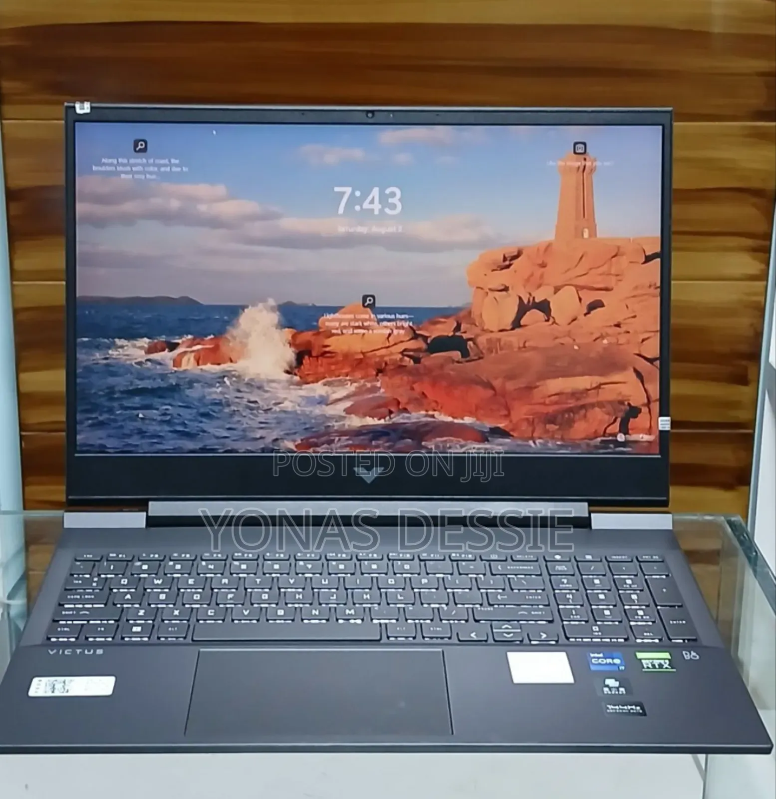 New Laptop HP Victus 16 16GB Intel Core I7 SSD 512GB