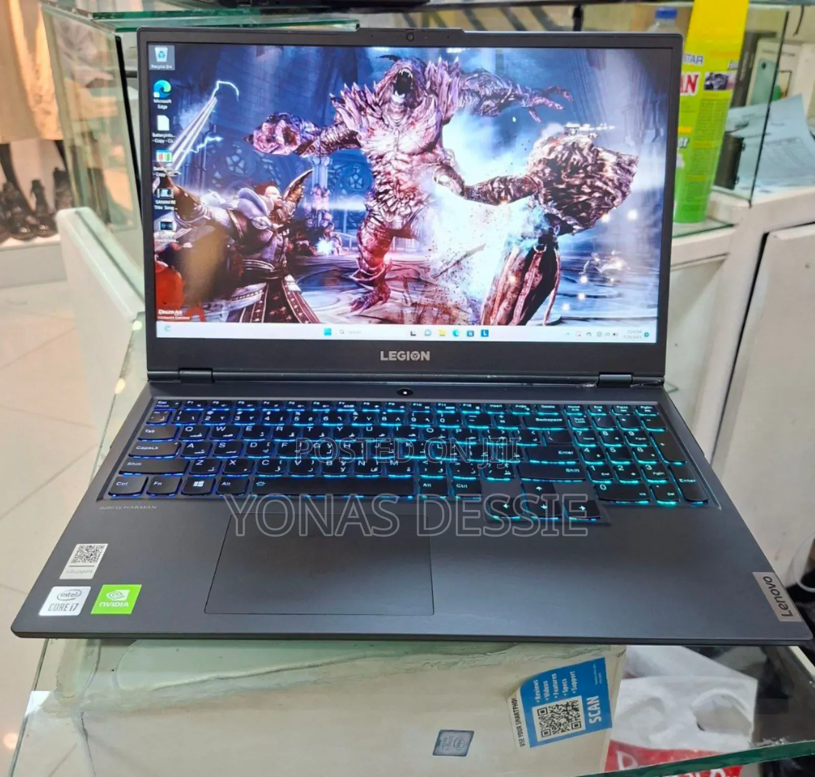 New Laptop Lenovo Legion 5 16GB Intel Core I7 SSD 512GB