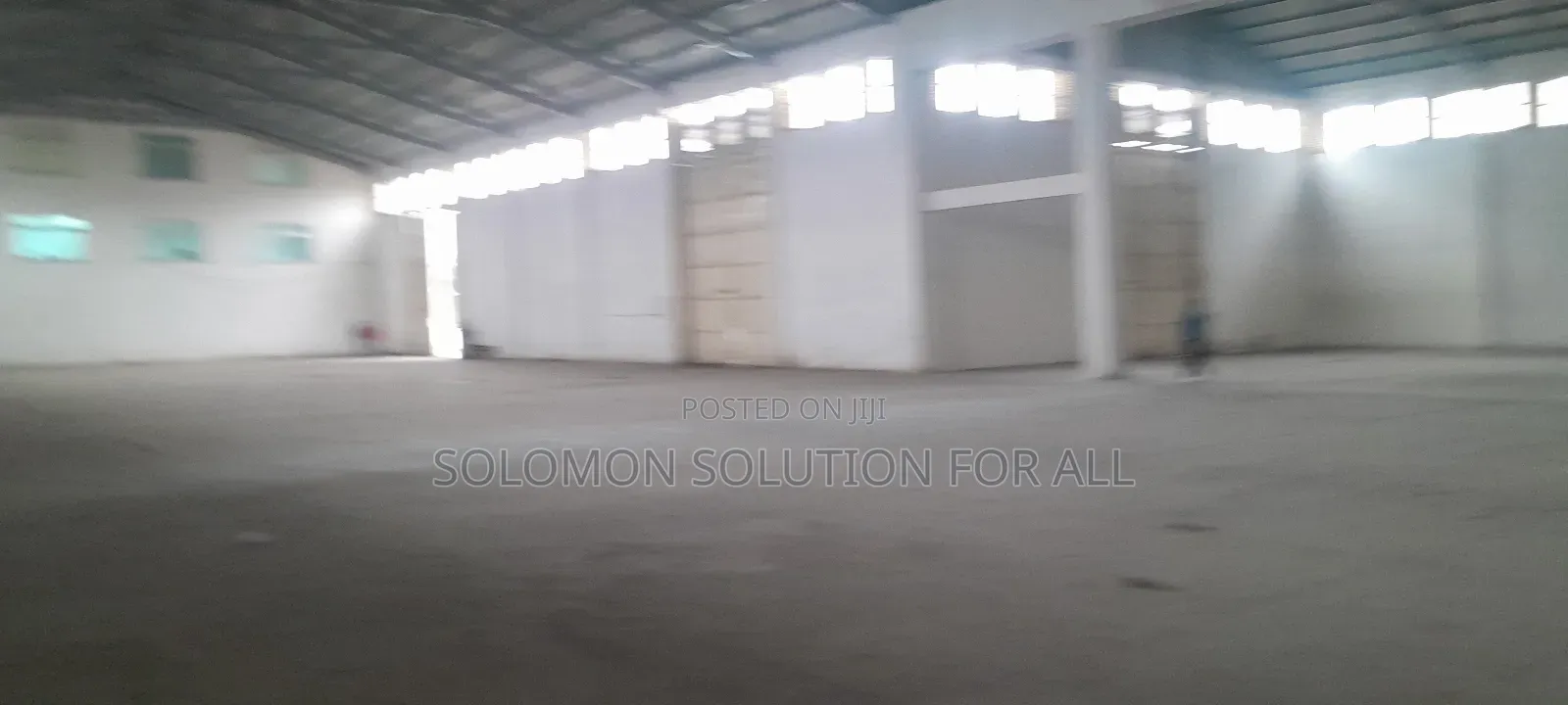 ለክራይ የቀረበ መጋዘን