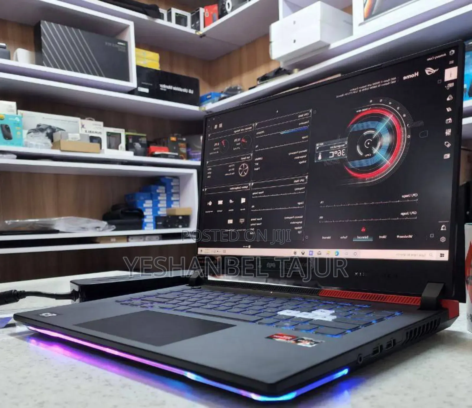 New Laptop Asus ROG Strix G15 16GB AMD Ryzen 9 SSD 512GB