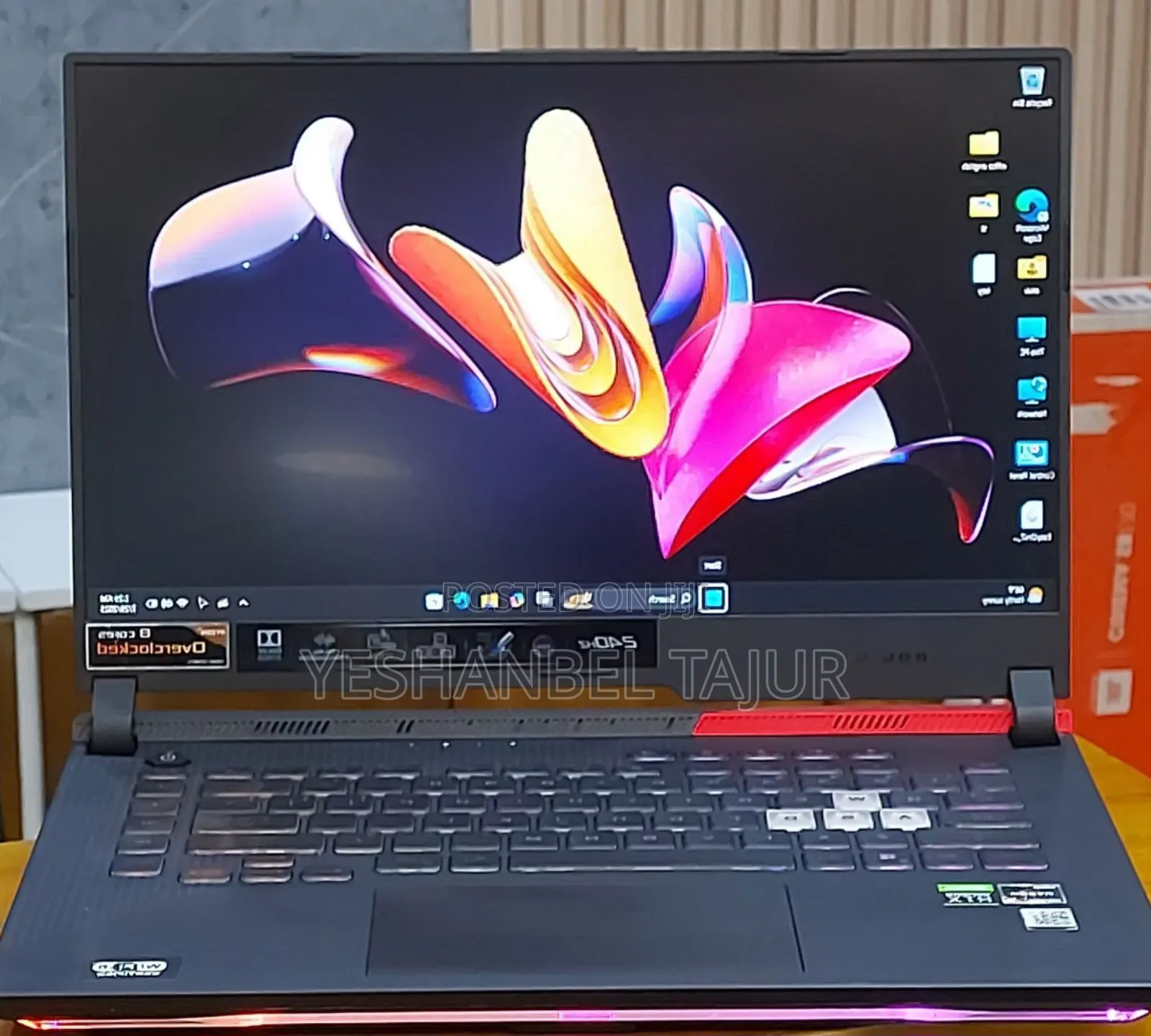 New Laptop Asus TUF Gaming A15 16GB AMD Ryzen 9 SSD 1T