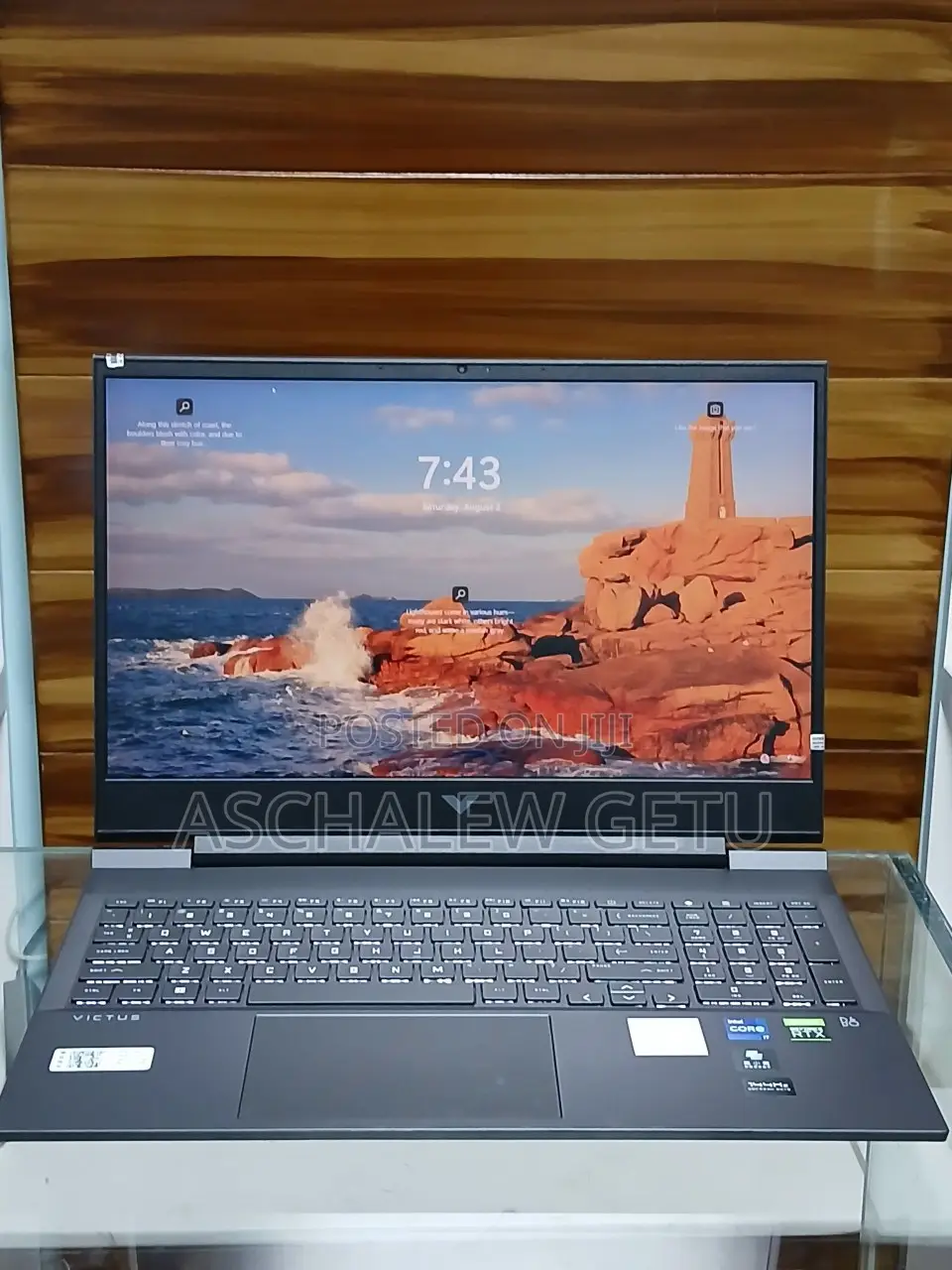 New Laptop HP Victus 15 16GB Intel Core I7 SSD 512GB