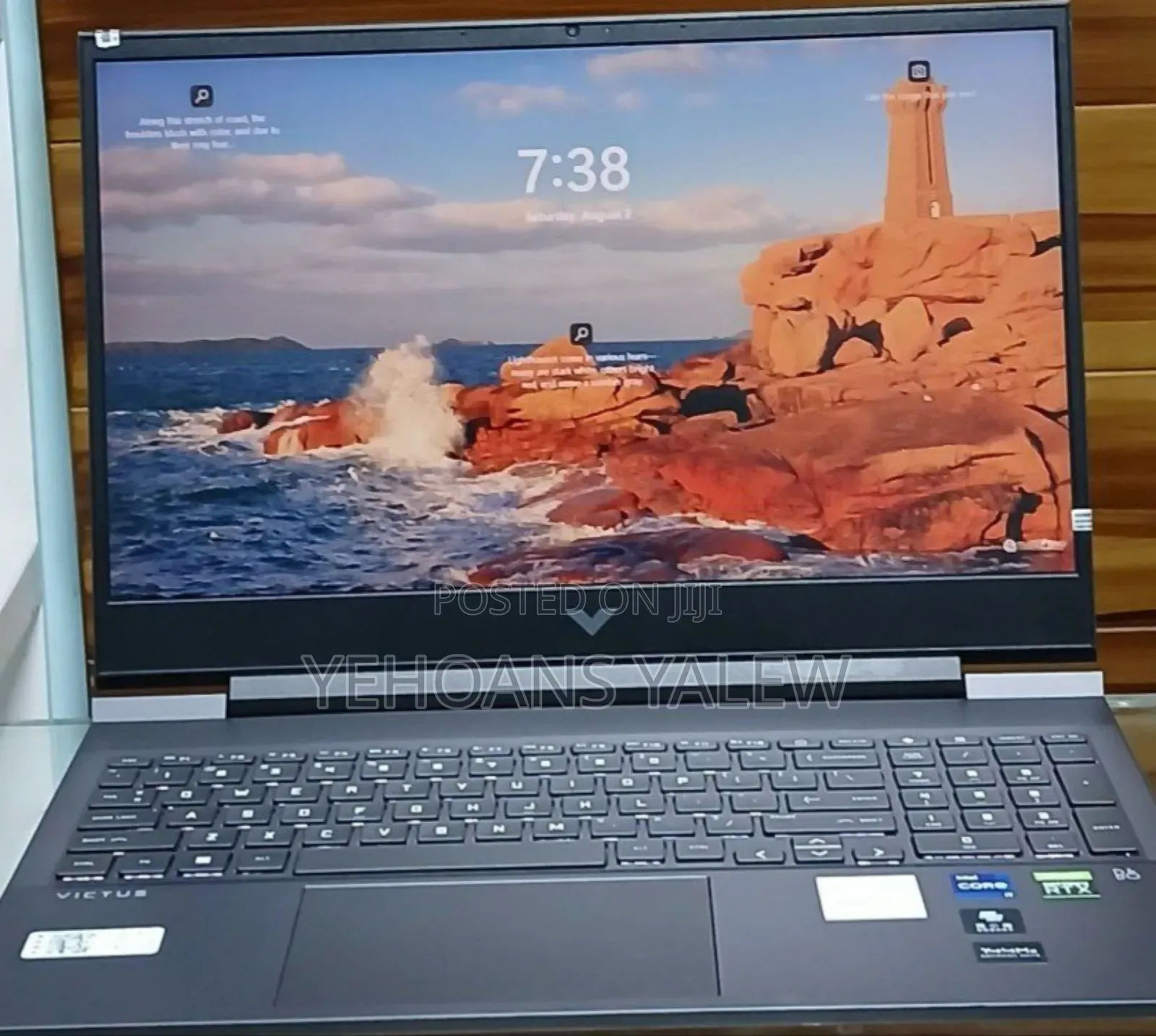 New Laptop HP Victus 16 16GB Intel Core i7 SSD 1T