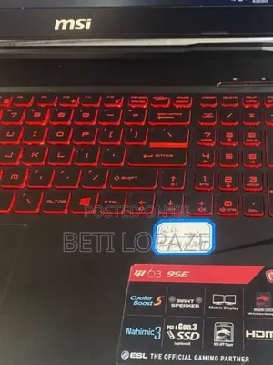 New Laptop MSI MSI Sword 17 16GB Intel Core I7 SSD 512GB