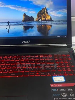 New Laptop MSI MSI Sword 17 16GB Intel Core I7 SSD 512GB