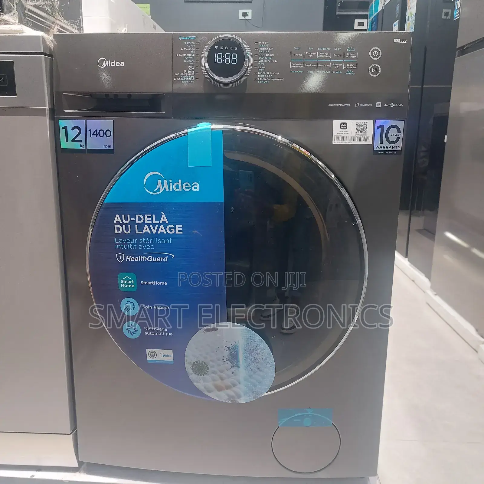 Midea Automatic Washing Machine 12/8kg