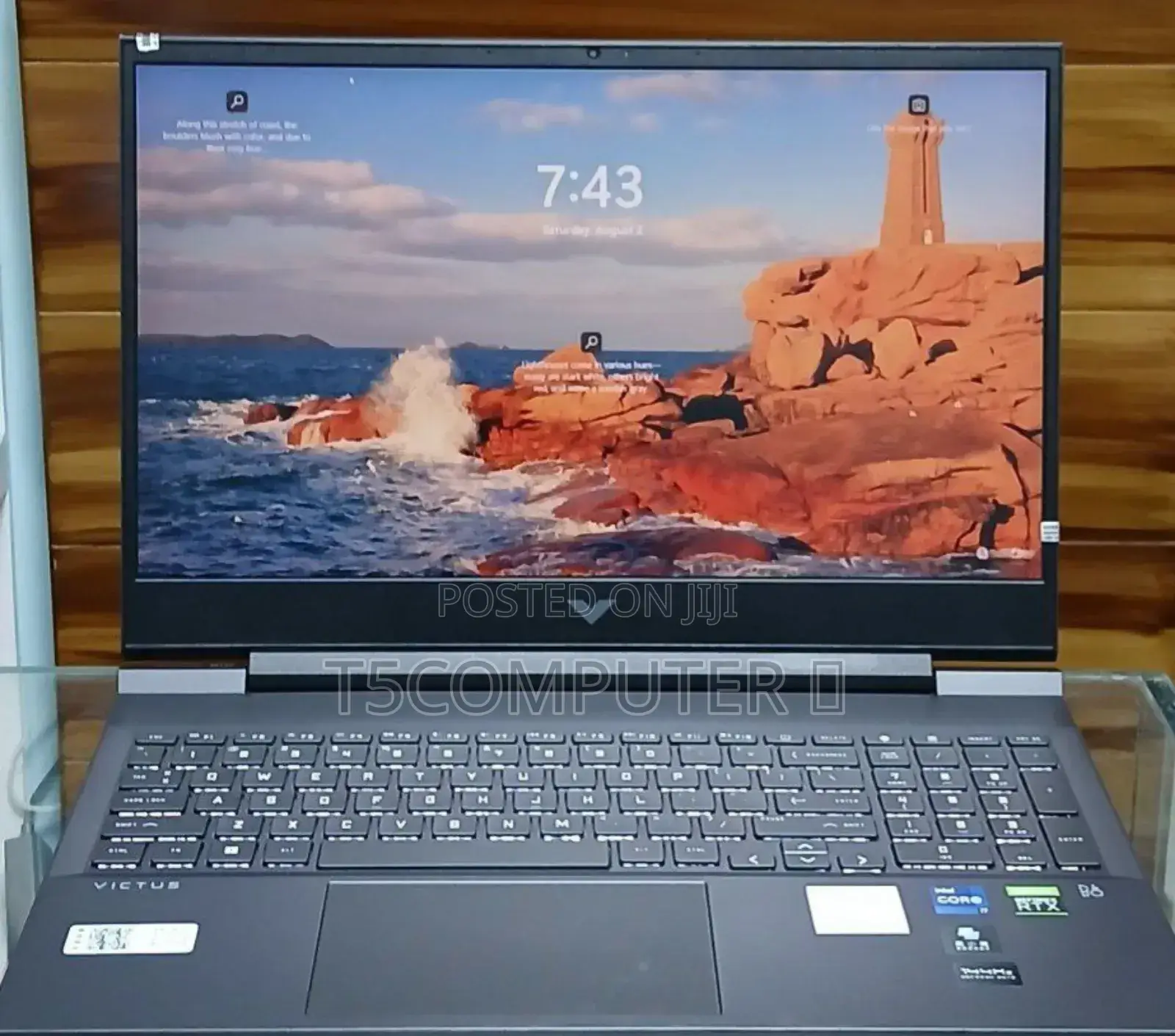 New Laptop HP Victus 16 16GB Intel Core I7 SSD 1T