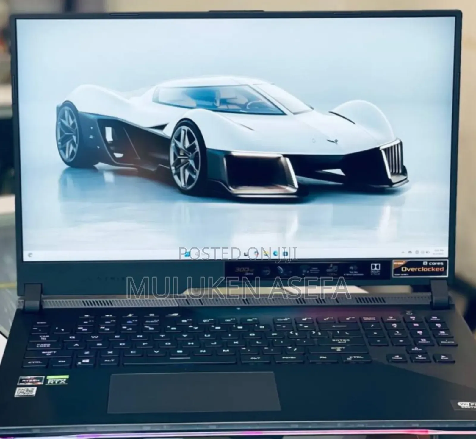 New Laptop Asus ROG Strix G17 32GB Intel Core I7 SSD 1T