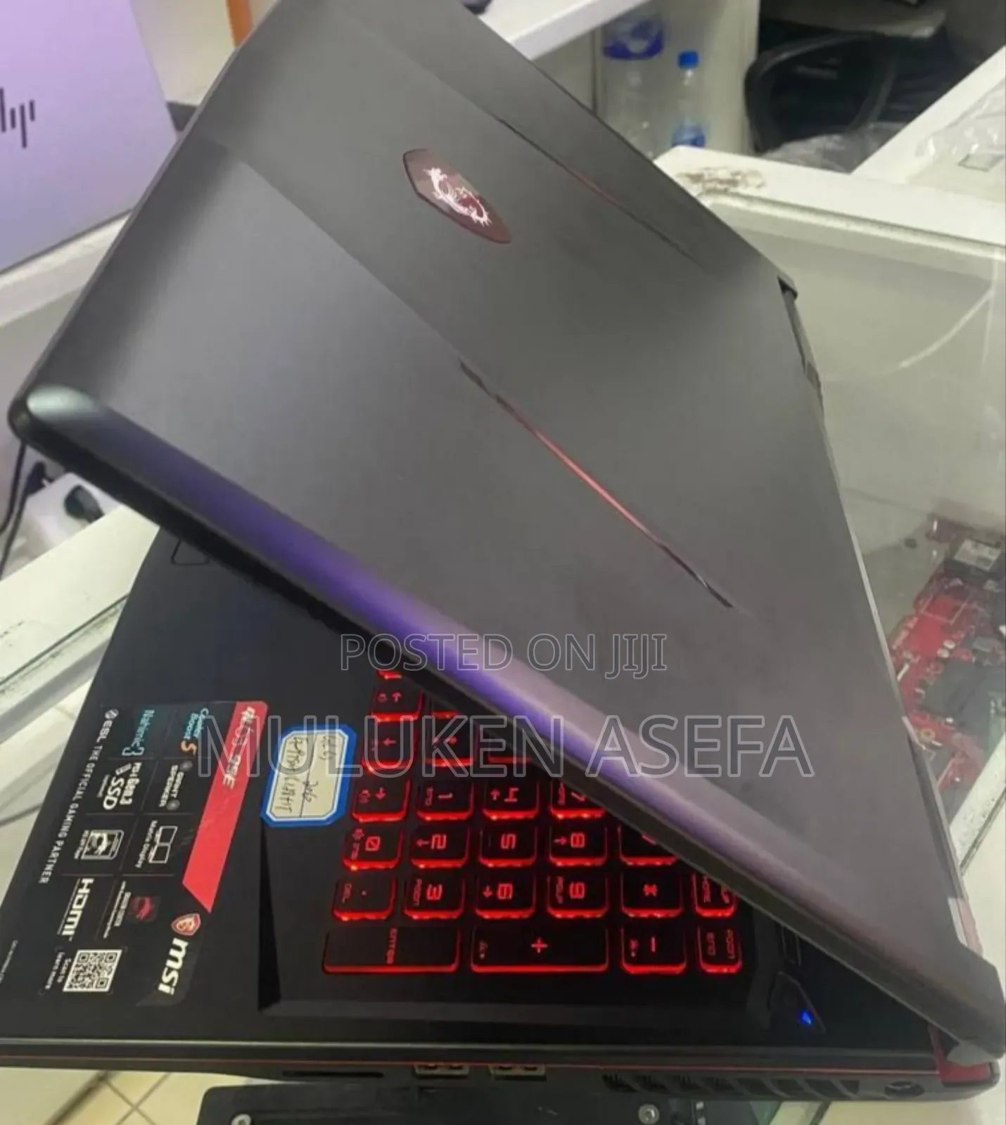 New Laptop MSI GF63 16GB Intel Core I7 SSD 512GB