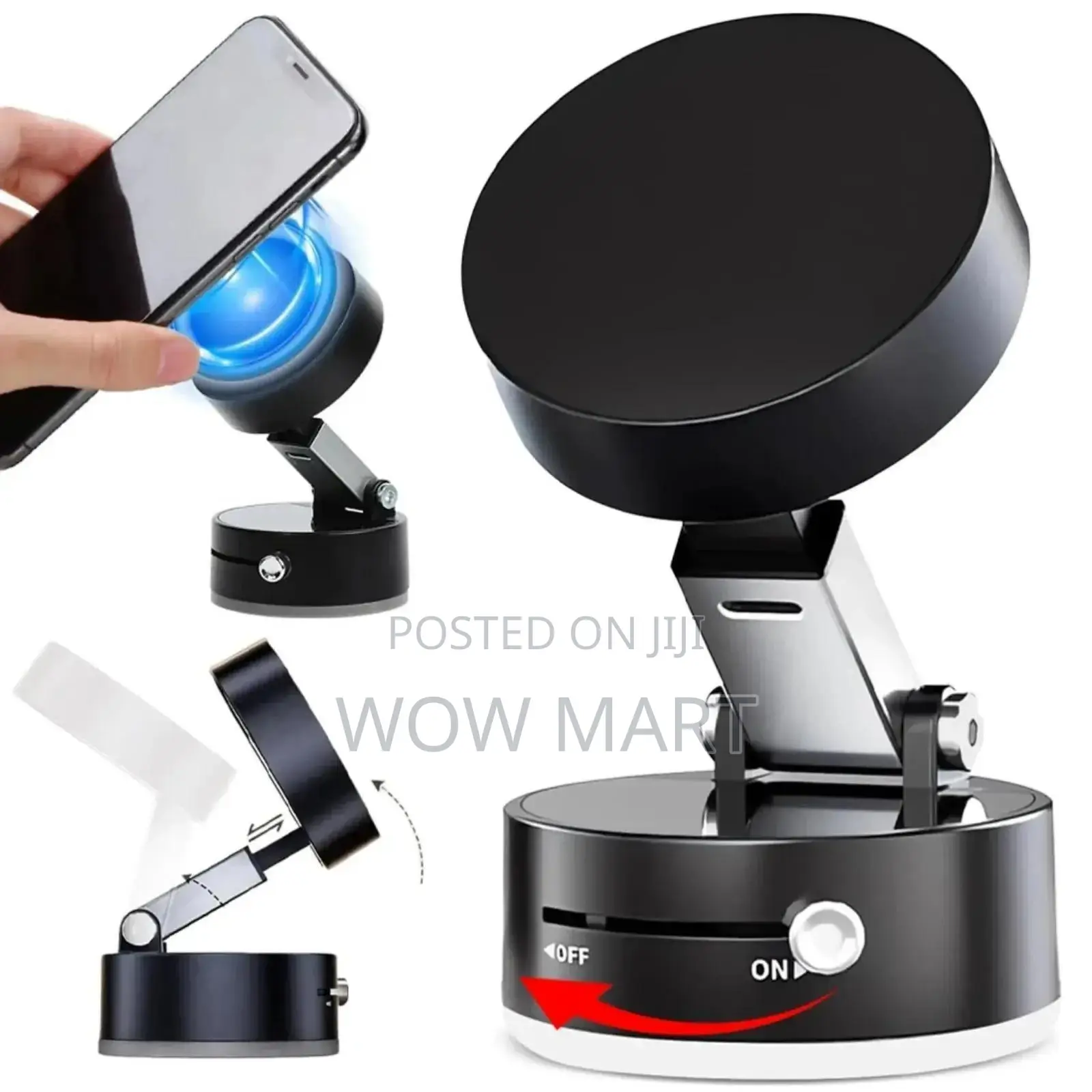 Vacuum Suction Phone Holder