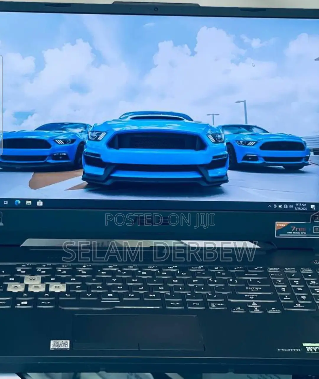 New Laptop Asus TUF516P 16GB AMD Ryzen 7 SSD 512GB