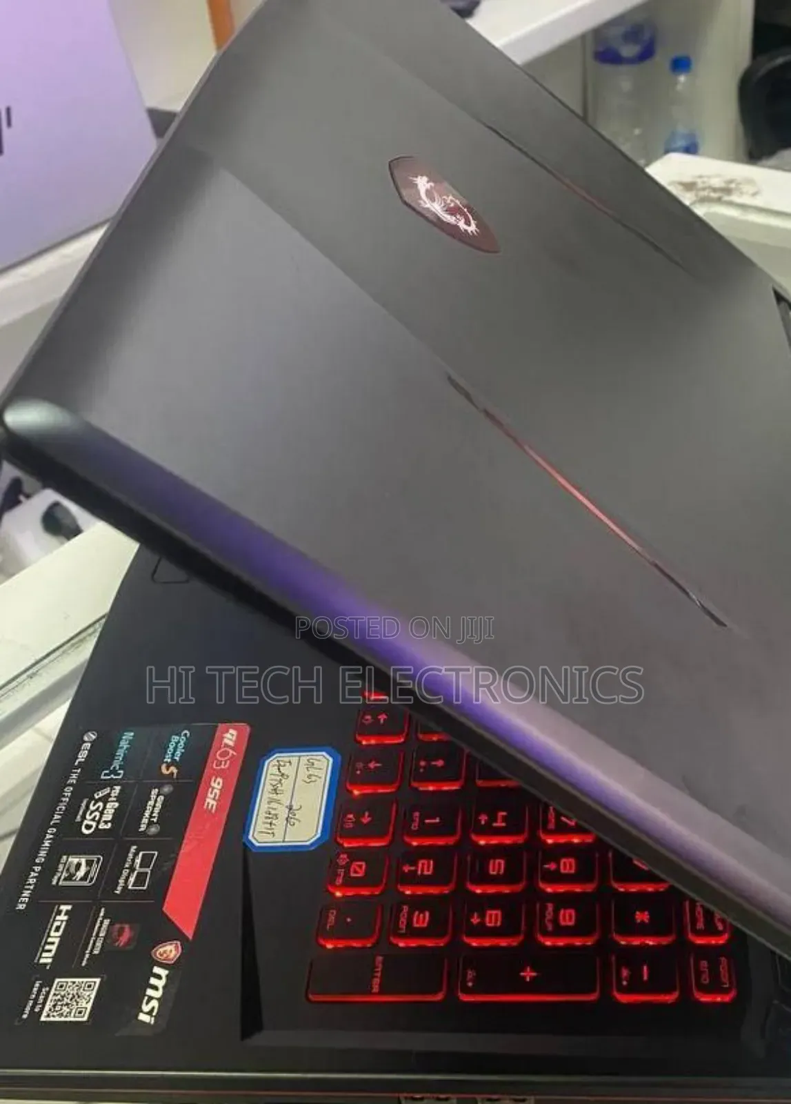 New Laptop MSI GF63 16GB Intel Core I7 SSD 512GB