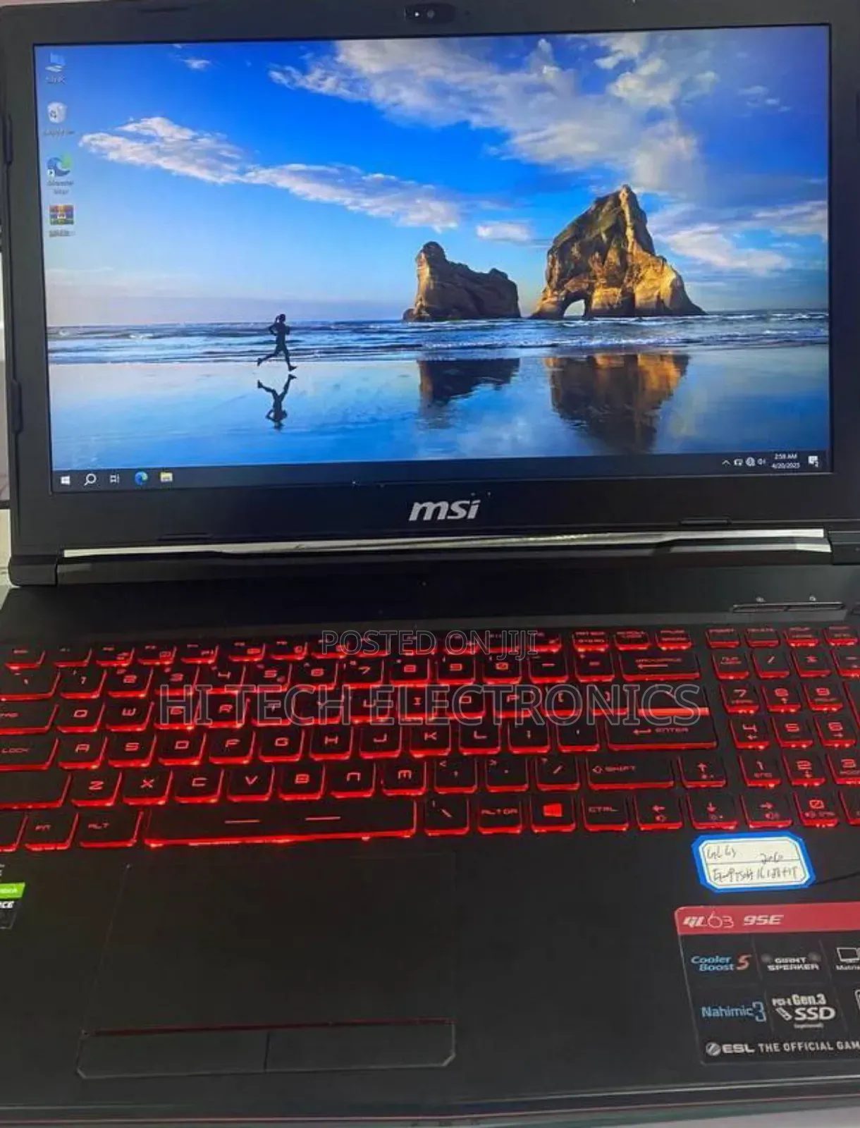New Laptop MSI GF63 16GB Intel Core I7 SSD 512GB