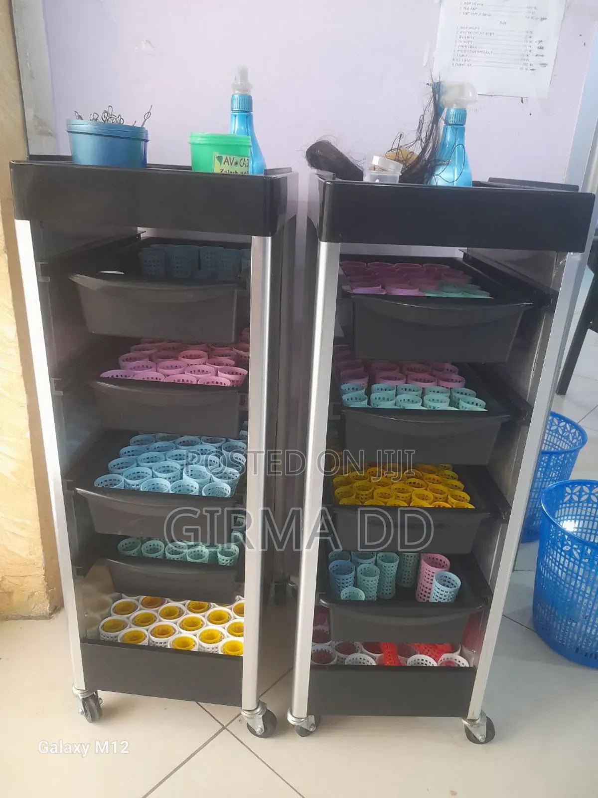 A Women's Hairdressing Salon Full Tools