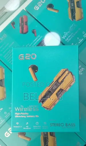 Photo - G20 Wireless Airpod Rich Bass Response