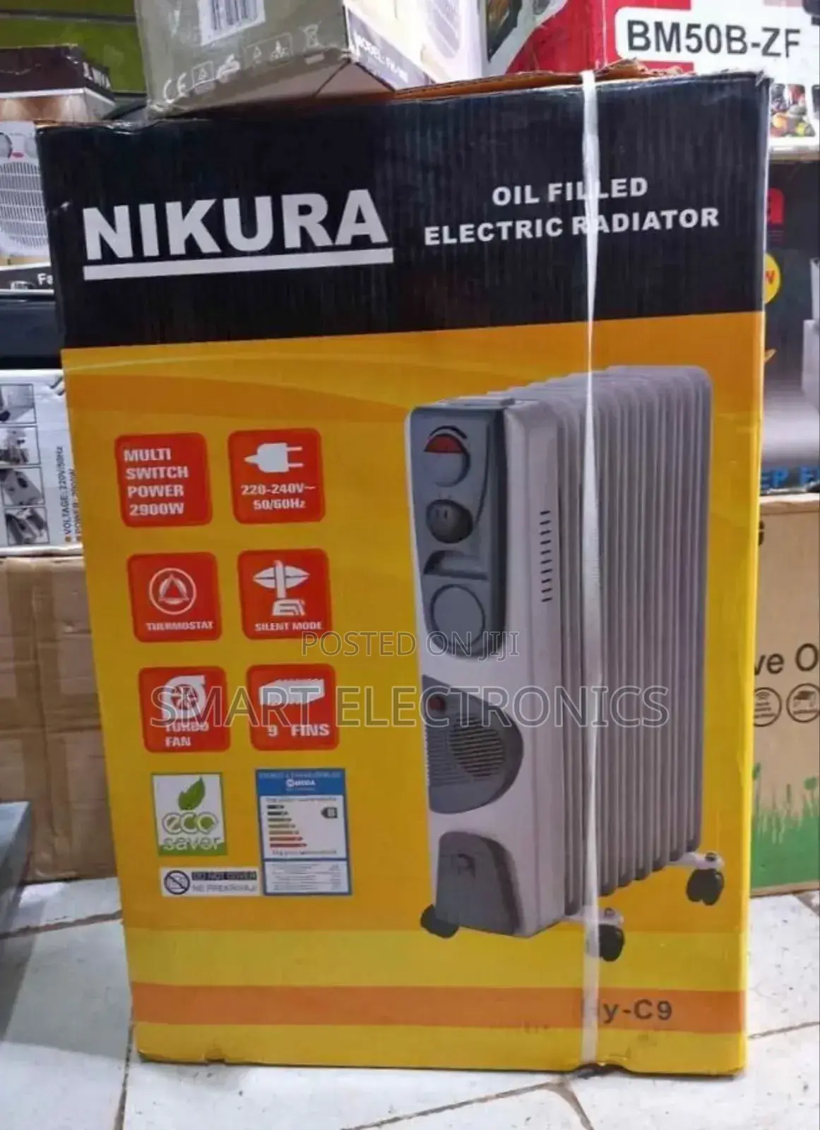 Nikura Oil Heater የቤት ማሞቂያ