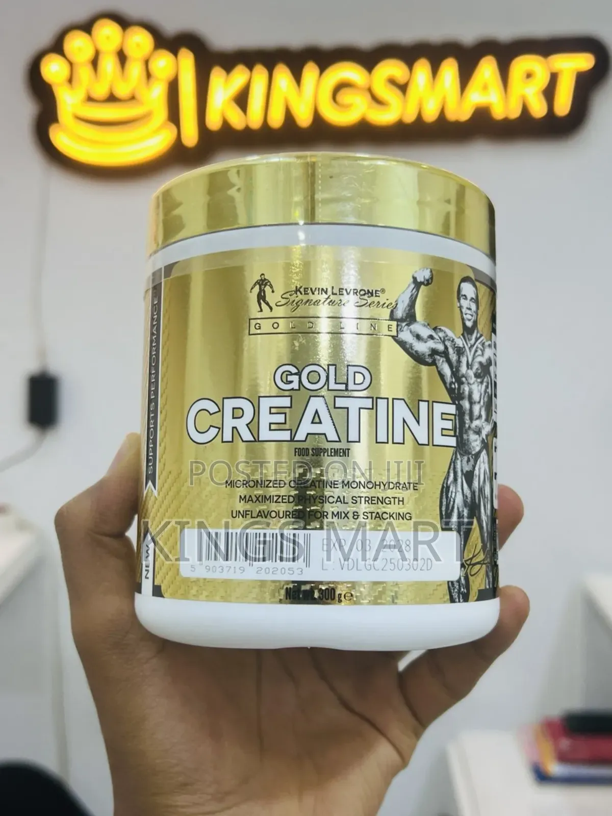 Gold Creatine Monohydrate (100% Pure Creatine Monohydrate)