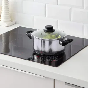 Ikea Annons 5-Piece Cookware Set, Glass/Stainless Steel
