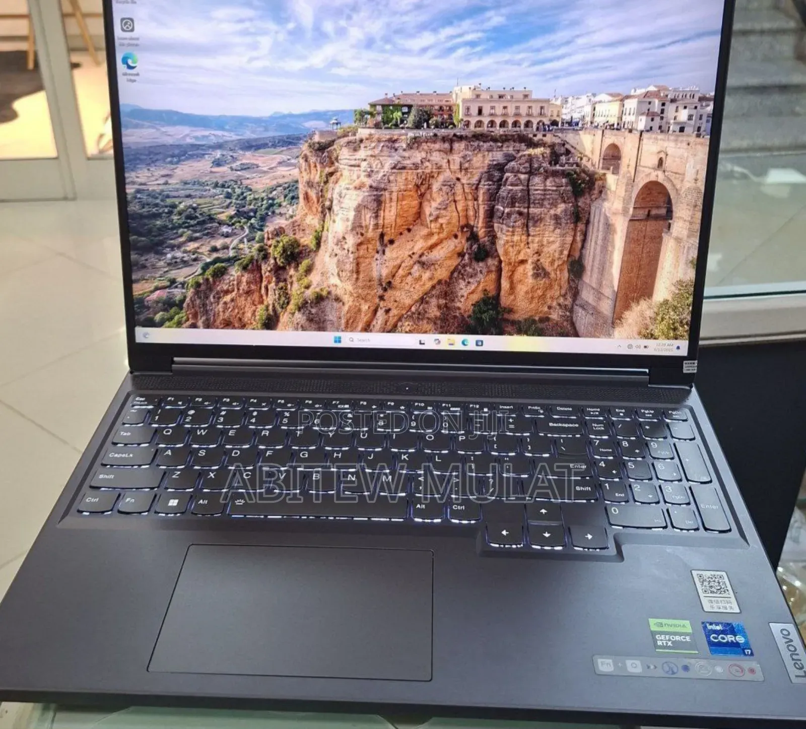 New Lenovo Legion Y7000P IRX9 Gaming Laptop 16GB Intel Core I7 SSD 1T